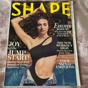 Emmy Rossum Feature Shape Magazine Vol. 38 (2019)